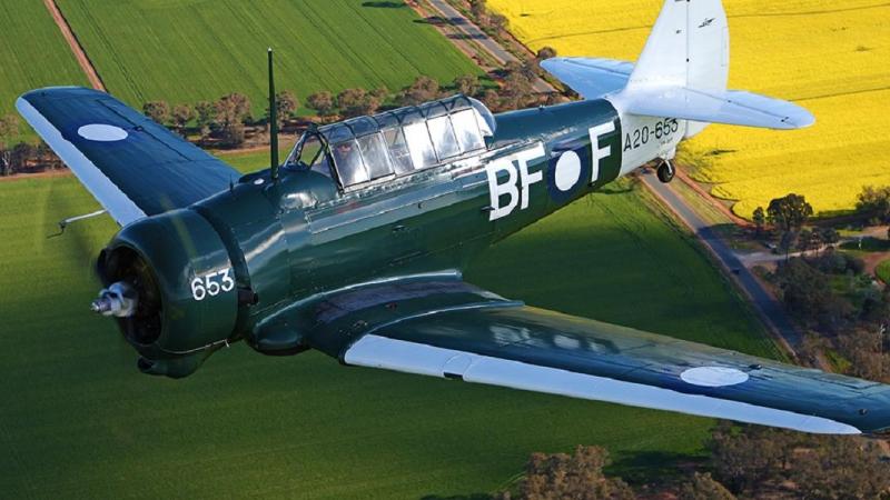 The CA-16 Wirraway is a part of the Royal Australian Air Force’s Temora Historic Flight.