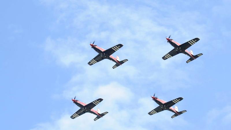 Formation flypasts at RAAF Base Pearce | Air Force