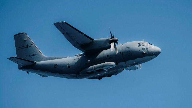 A Royal Australian Air Force C-27J Spartan