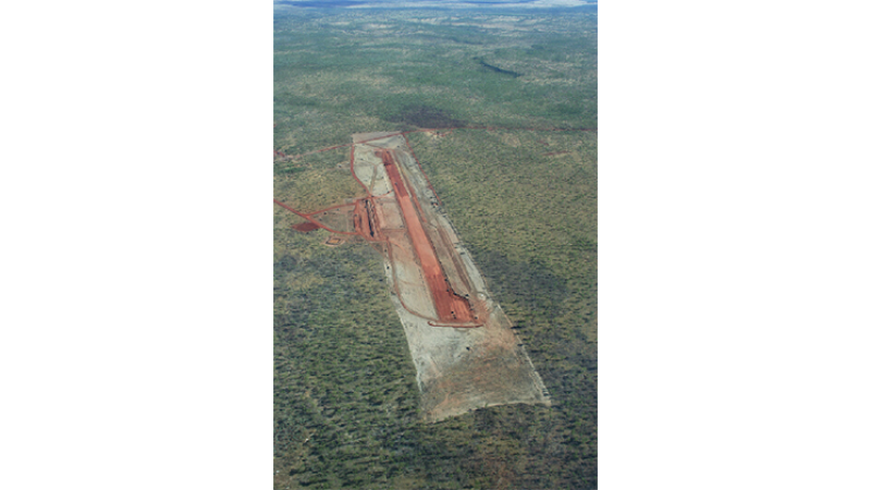 Construction of Bradshaw Field Training Area Air Force
