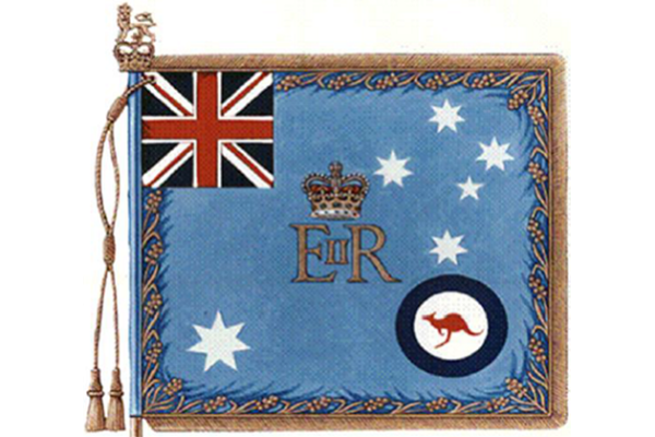 Queens Colour for the RAAF