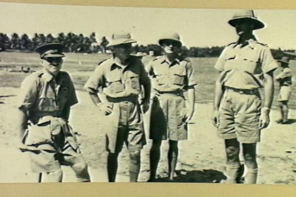 Senior Allied officers on Kota Bharu airstrip, November 1941