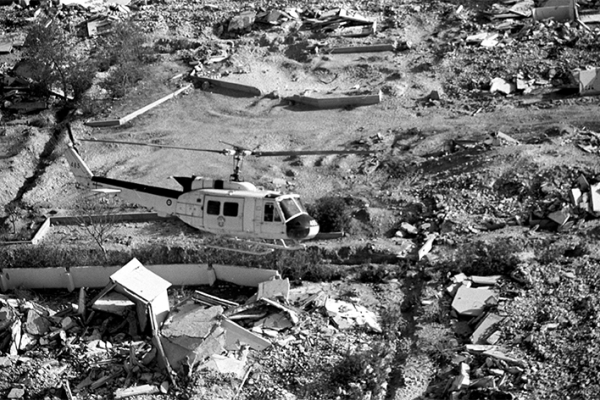 RAAF Helicopter in the Sinai as the Rotary Wing Aviation Unit