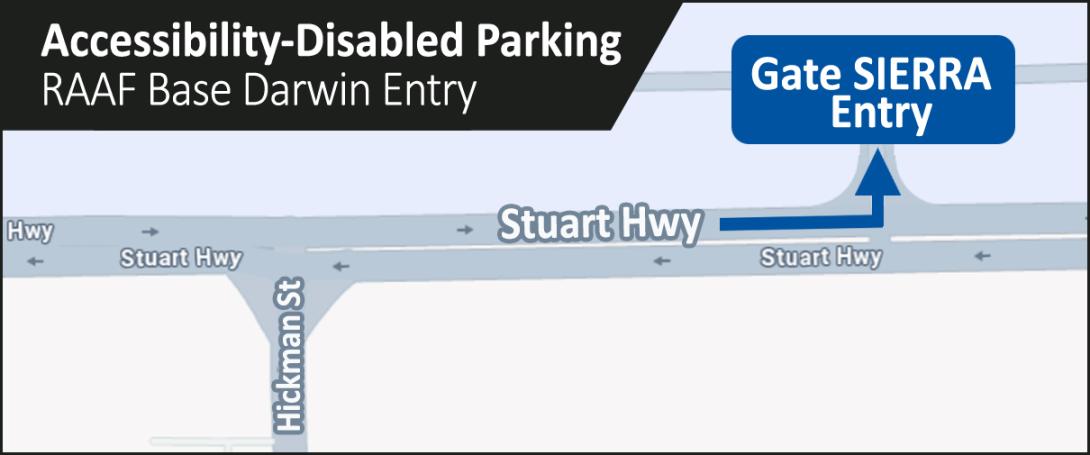 Darwin Showgrounds park and ride map